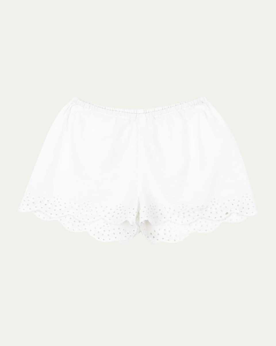 Rosie H-W x Girl's Fiori Broderie Shorts, Size 18M